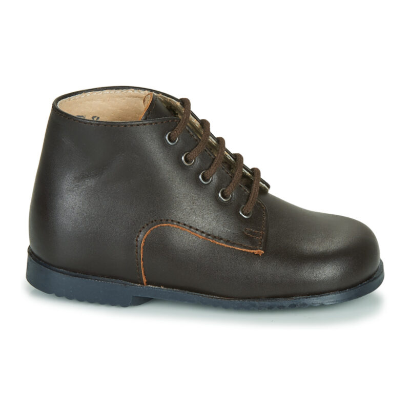 Little Mary MILOT Braune Stiefel f&uuml;r M&auml;dchen - Gr&ouml;&szlig;e 2