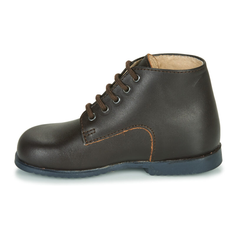 Little Mary MILOT Braune Stiefel f&uuml;r M&auml;dchen - Gr&ouml;&szlig;e 4