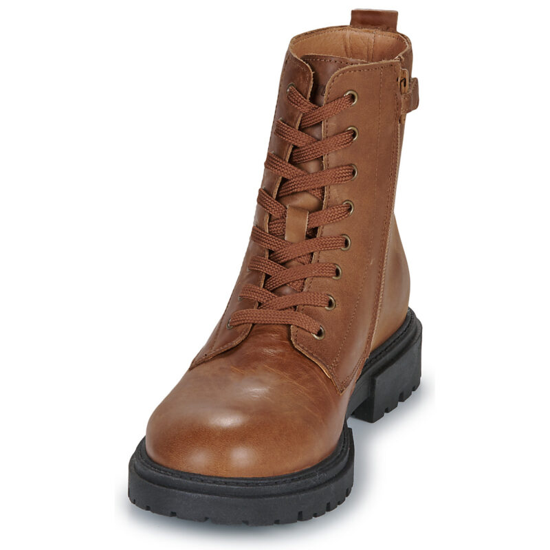 Little Mary MINA Brown Baby Boots - 3