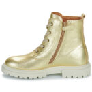 Little Mary MINA Goldene Stiefeletten f&uuml;r M&auml;dchen - Gr&ouml;&szlig;e 4