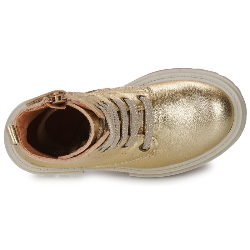 Little Mary MINA Goldene Stiefeletten f&uuml;r M&auml;dchen - Gr&ouml;&szlig;e 6