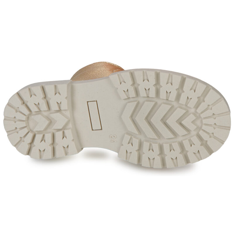 Little Mary MINA Goldene Stiefeletten f&uuml;r M&auml;dchen - Gr&ouml;&szlig;e 7
