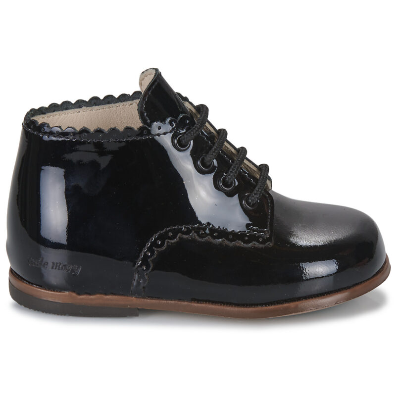 Little Mary VIVALDI Schwarze Stiefel f&uuml;r M&auml;dchen - Gr&ouml;&szlig;e 2