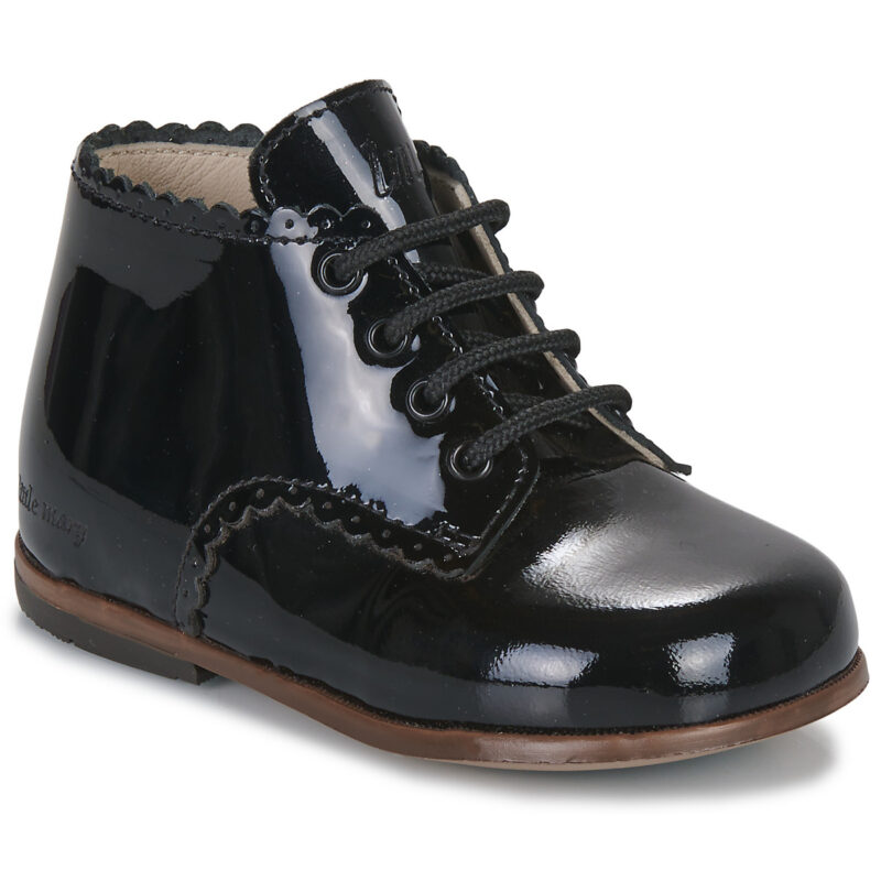 Little Mary VIVALDI Schwarze Stiefel f&uuml;r M&auml;dchen - Gr&ouml;&szlig;e 1