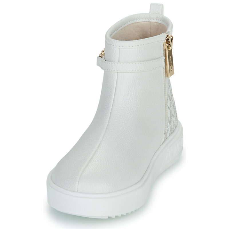 MICHAEL Michael Kors EMMET CHAIN Bianco Boots Bambina - 3