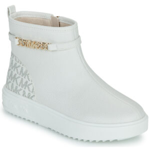 Stivaletti bambini ragazza MICHAEL Michael Kors  EMMET CHAIN  Bianco MICHAEL Michael Kors 197800363579