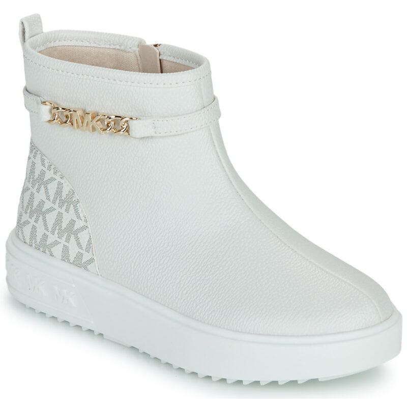 MICHAEL Michael Kors EMMET CHAIN Bianco Boots Bambina - 1