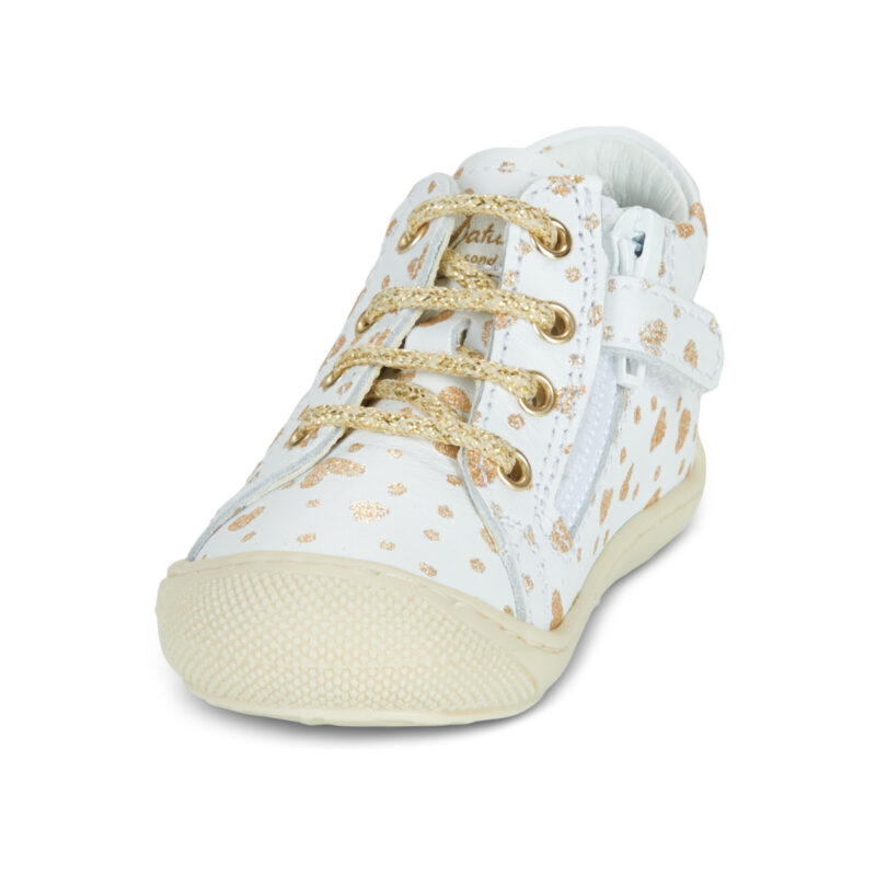 Stivaletti Naturino NATURINO COCOON ZIP Bianco - Boots Bambina - 3