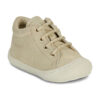 Naturino NATURINO COCOON ZIP Botas tobilleras doradas para niñas 8057633692234