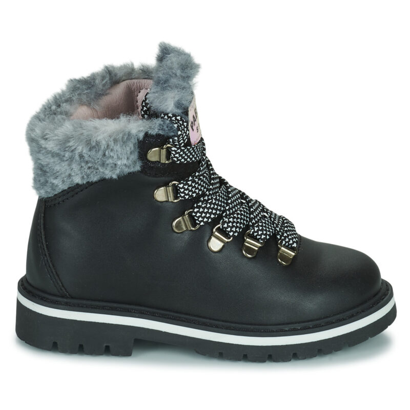 Pablosky 414315 Schwarze Stiefel f&uuml;r M&auml;dchen - Gr&ouml;&szlig;e 2