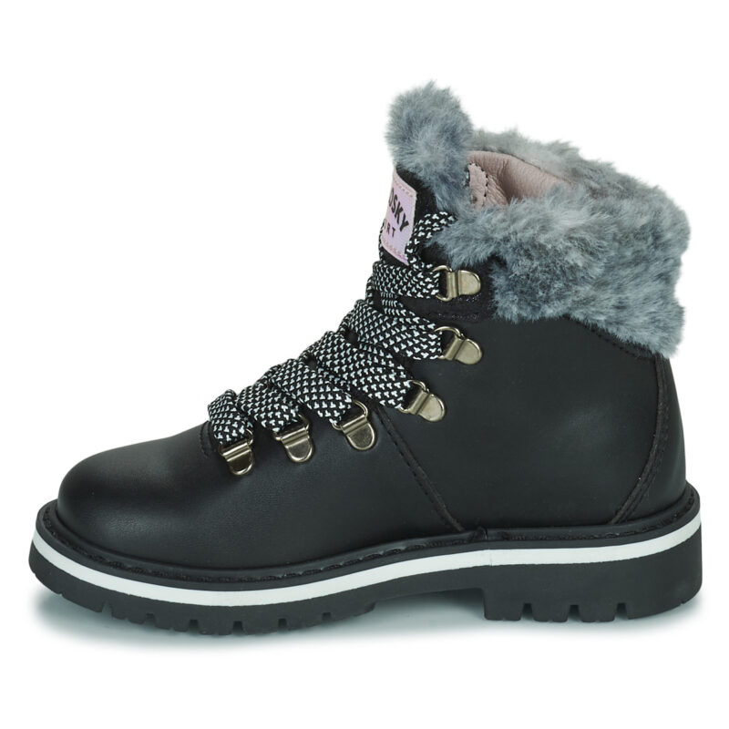 Pablosky 414315 Schwarze Stiefel f&uuml;r M&auml;dchen - Gr&ouml;&szlig;e 4