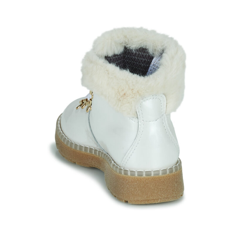 Pablosky 415909 Wei&szlig;e Stiefel f&uuml;r M&auml;dchen - 5