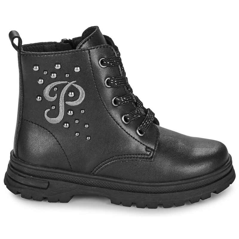 Pablosky 433515-J Schwarze Stiefel f&uuml;r M&auml;dchen - Gr&ouml;&szlig;e 2