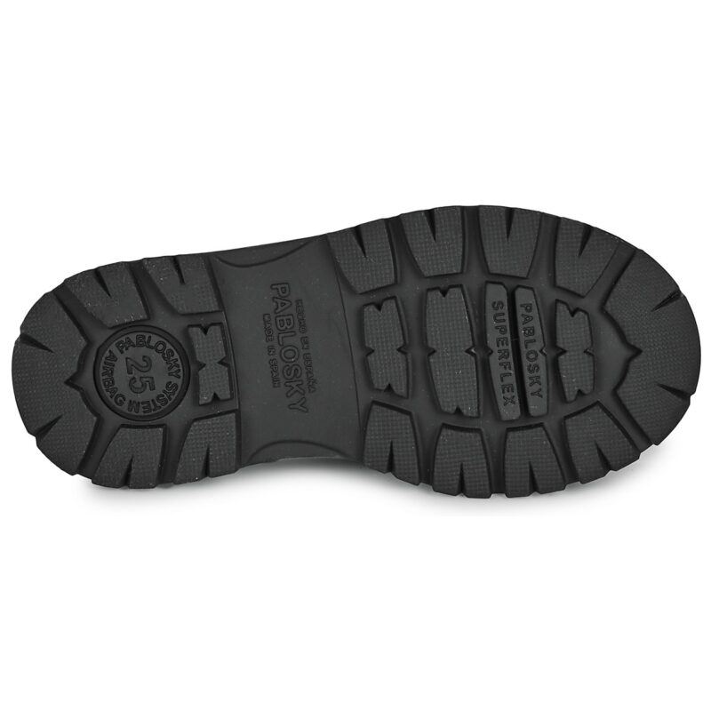 Pablosky 433515-J Schwarze Stiefel f&uuml;r M&auml;dchen - Gr&ouml;&szlig;e 7