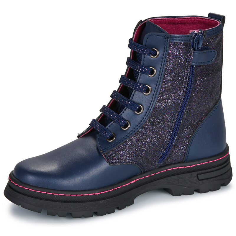 Bottes bleues Pablosky 433925 pour filles - Pointure 4