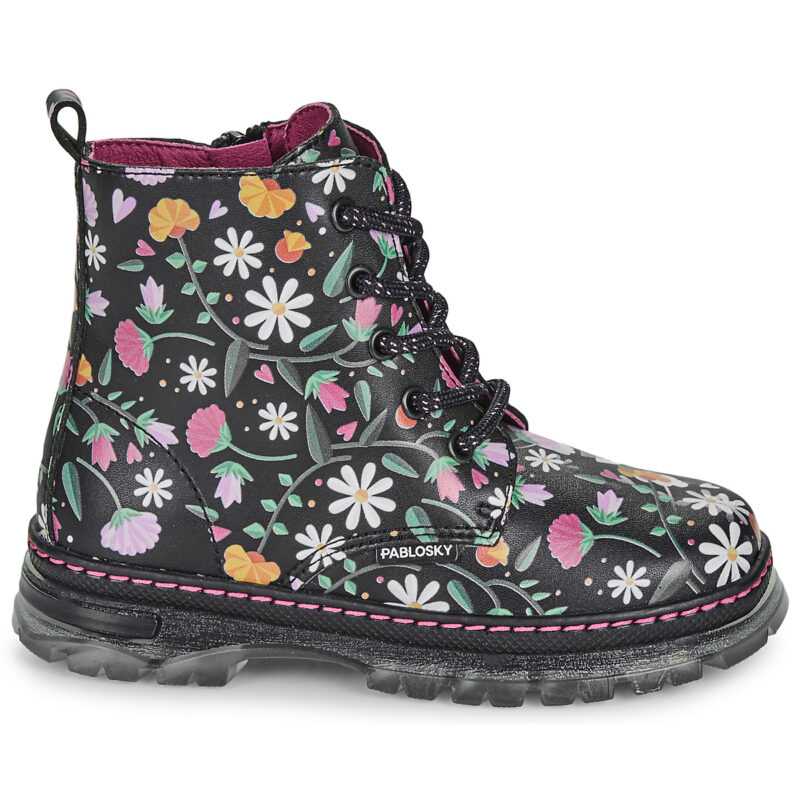 Pablosky 434015-C Nero Boots Bambina - 2