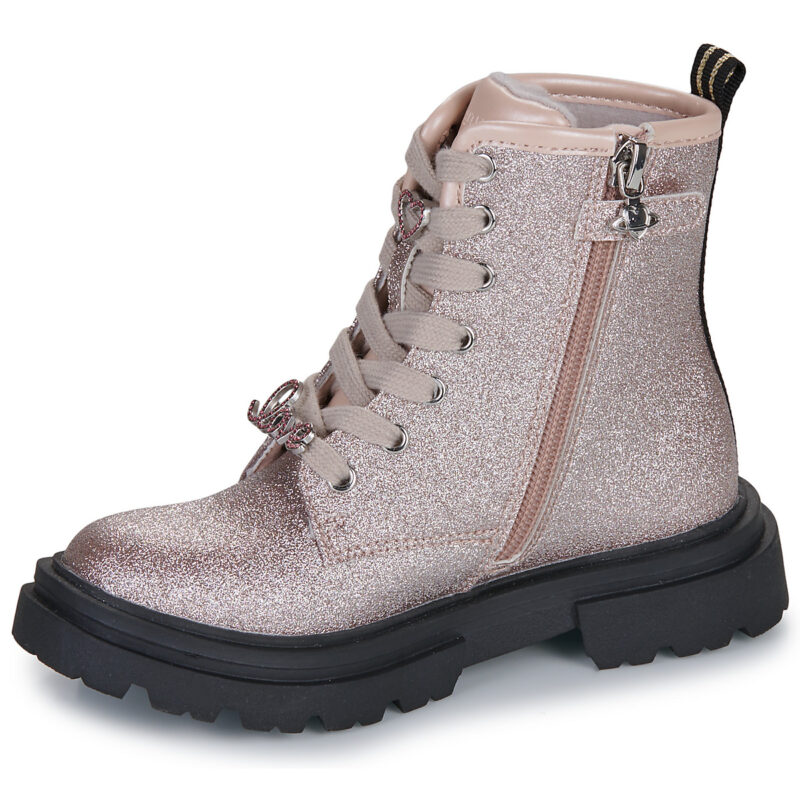 Primigi GIRL CAMDEN Silberne Stiefeletten f&uuml;r M&auml;dchen - Gr&ouml;&szlig;e 4
