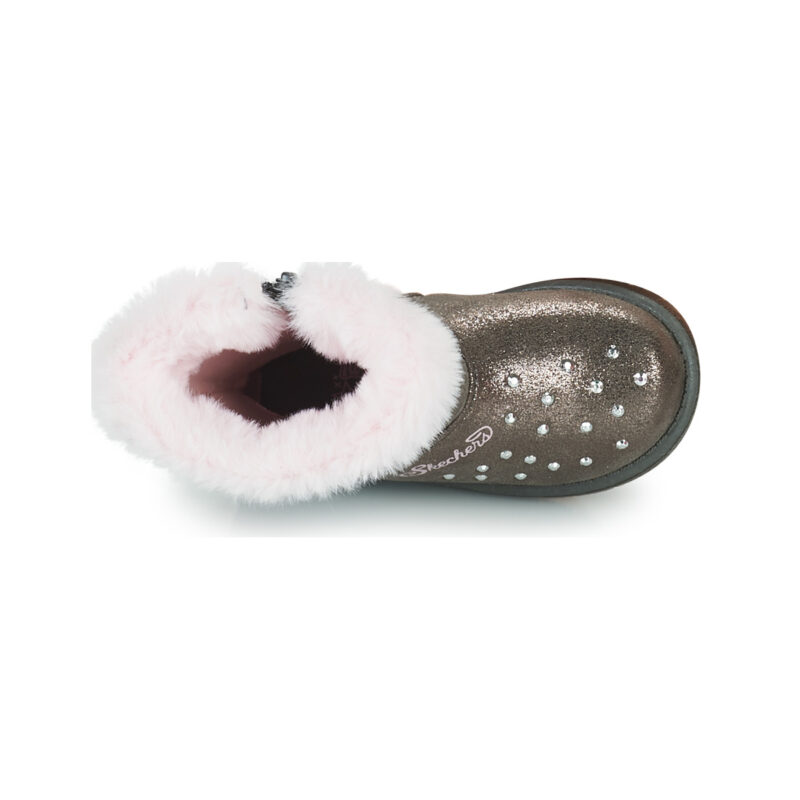 Bottes Skechers GLITZY GLAM dor&eacute;es pour filles - Taille 6