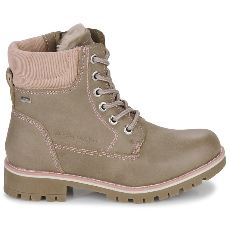 Tom Tailor 4270806-BEIGE Beige Stiefel M&auml;dchen - Gr&ouml;&szlig;e 2