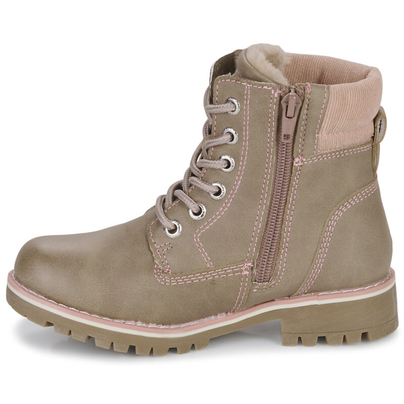 Tom Tailor 4270806-BEIGE Beige Stiefel M&auml;dchen - Gr&ouml;&szlig;e 4