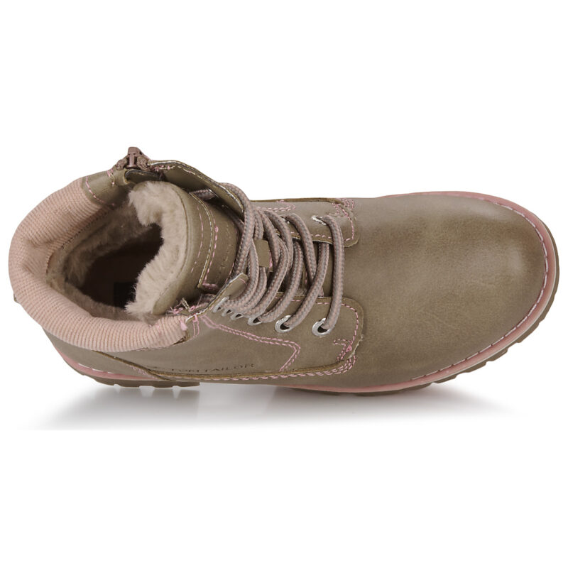 Tom Tailor 4270806-BEIGE Beige Stiefel M&auml;dchen - Gr&ouml;&szlig;e 6