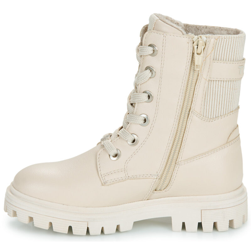 Tom Tailor BIGENA Beige Boots Bambina - 4