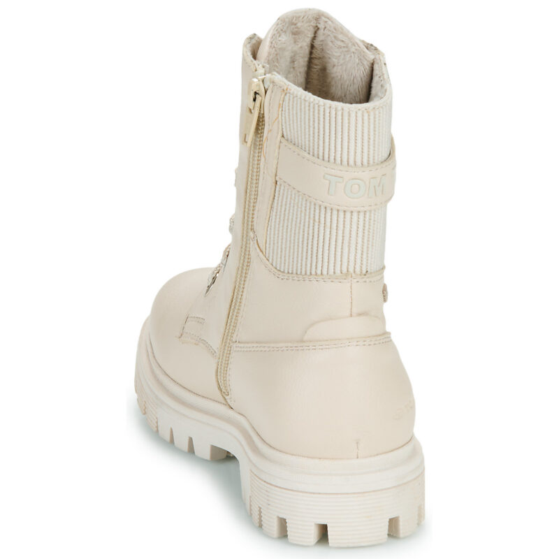 Tom Tailor BIGENA Beige Boots Bambina - 5