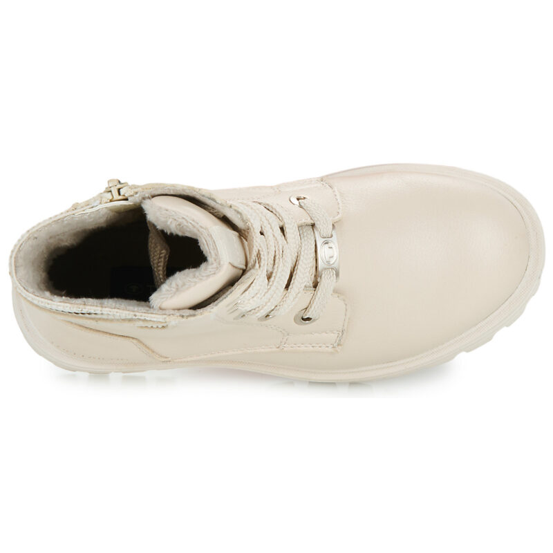 Tom Tailor BIGENA Beige Boots Bambina - 6