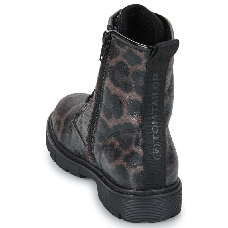 Tom Tailor VERA BIS Schwarze Stiefel f&uuml;r M&auml;dchen - Gr&ouml;&szlig;e 5