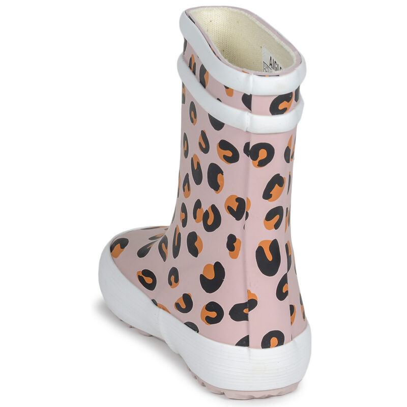 Aigle BABY FLAC PLAY2 Rosa Regenstiefel f&uuml;r M&auml;dchen - 5