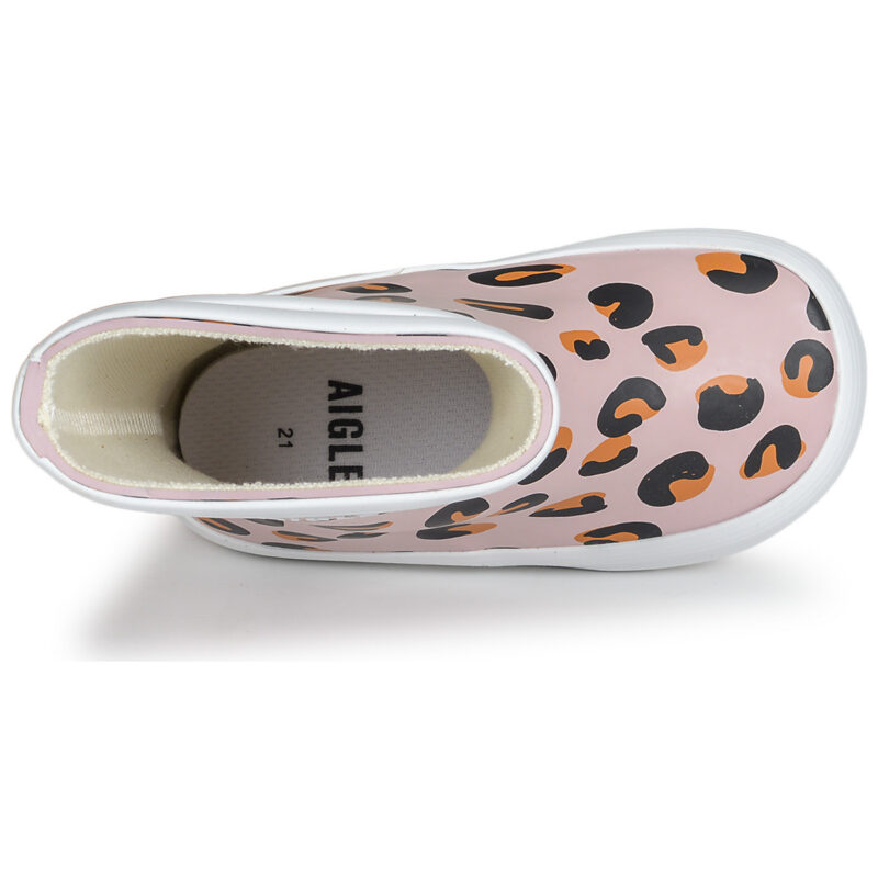 Aigle BABY FLAC PLAY2 Rosa Regenstiefel f&uuml;r M&auml;dchen - 6
