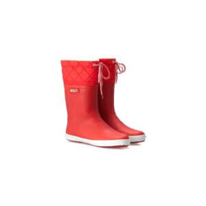 Stivali bambini ragazza Aigle  GIBOULEE  Rosso Aigle