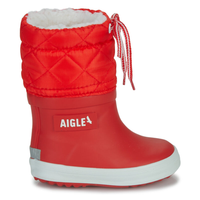 Aigle Botas de lluvia rojas GIBOULEE para ni&ntilde;as - 2