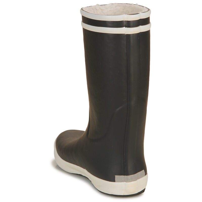 Aigle Botas de lluvia azules LOLLY POP FUR para ni&ntilde;as - 5