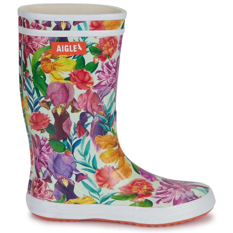 Stiefel Aigle LOLLY POP PLAY 3 Blau - M&auml;dchen-Regenstiefel - 2