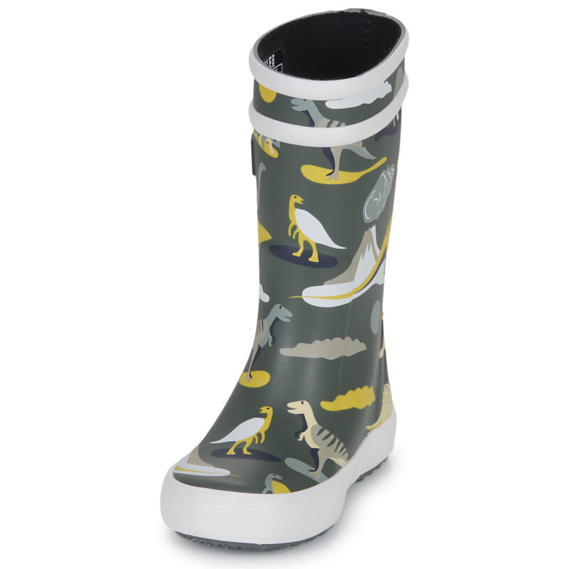 Aigle LOLLY POP PLAY2 Kaki Gummistiefel M&auml;dchen - 3