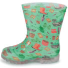 Be Only BOJARDIN Gr&uuml;n Gummistiefel M&auml;dchen - 4