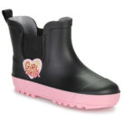 Be Only GIRL-POWER Nero Stivali da pioggia Bambina - 1