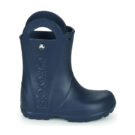 Bottes de pluie Crocs Handle It bleues pour filles - Taille 2