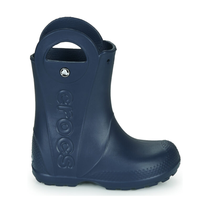 Bottes de pluie Crocs Handle It bleues pour filles - Taille 2
