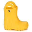 Stivali Crocs HANDLE IT RAIN BOOT KIDS Giallo - Stivali da pioggia Bambina - 2