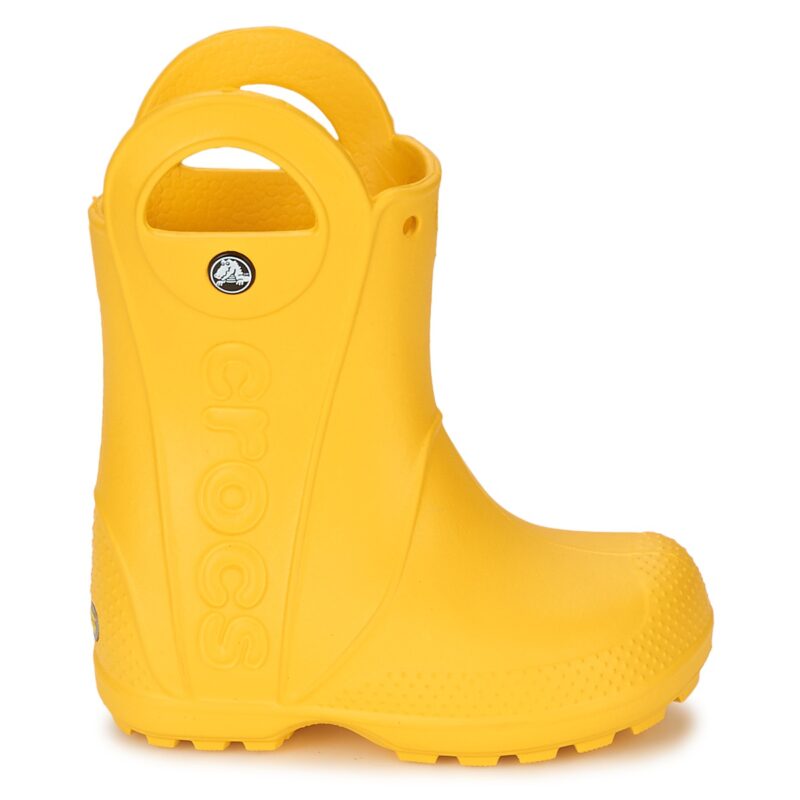 Stivali Crocs HANDLE IT RAIN BOOT KIDS Giallo - Stivali da pioggia Bambina - 2