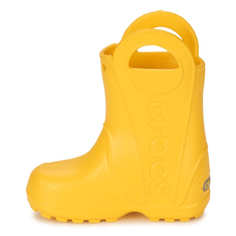 Stivali Crocs HANDLE IT RAIN BOOT KIDS Giallo - Stivali da pioggia Bambina - 4