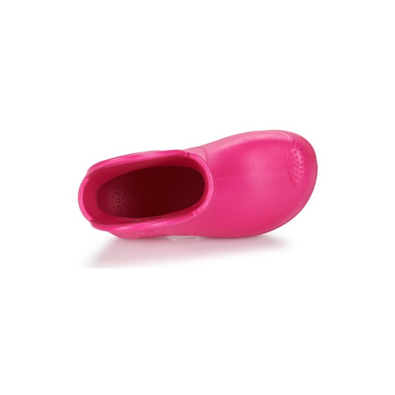 Stivali Crocs HANDLE IT RAIN BOOT Rosa - Stivali da pioggia Bambina - 6