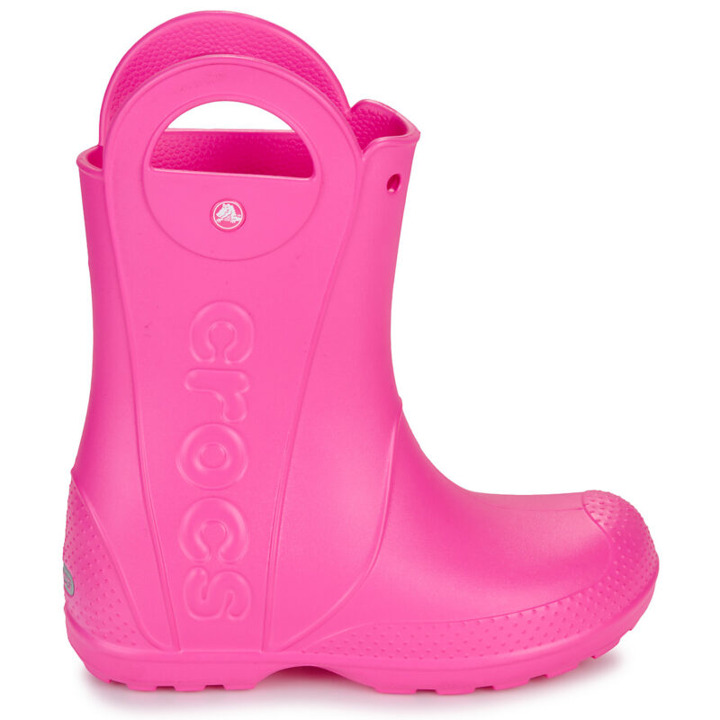 Crocs Handle It Rain Boot K Rosa Stivali da pioggia Bambina - 2