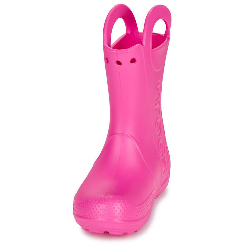 Crocs Handle It Rain Boot K Rosa Stivali da pioggia Bambina - 3