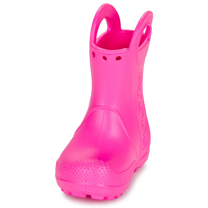 Crocs Handle It Rain Boot T Rosa Stivali da pioggia Bambina - 3