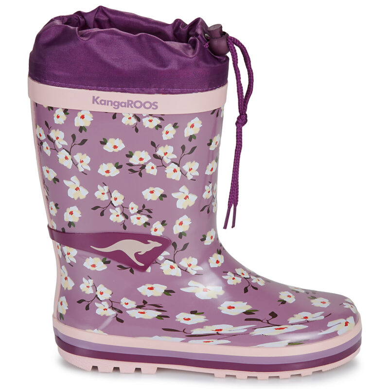Kangaroos Botas de lluvia moradas K-Rain para ni&ntilde;as - 2