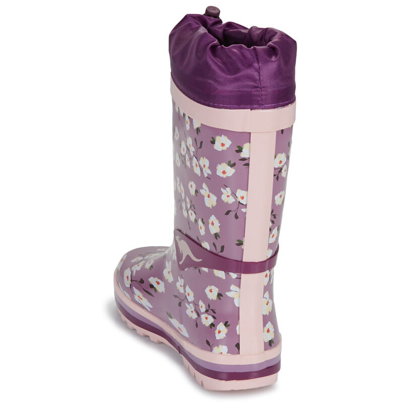 Kangaroos Botas de lluvia moradas K-Rain para ni&ntilde;as - 5