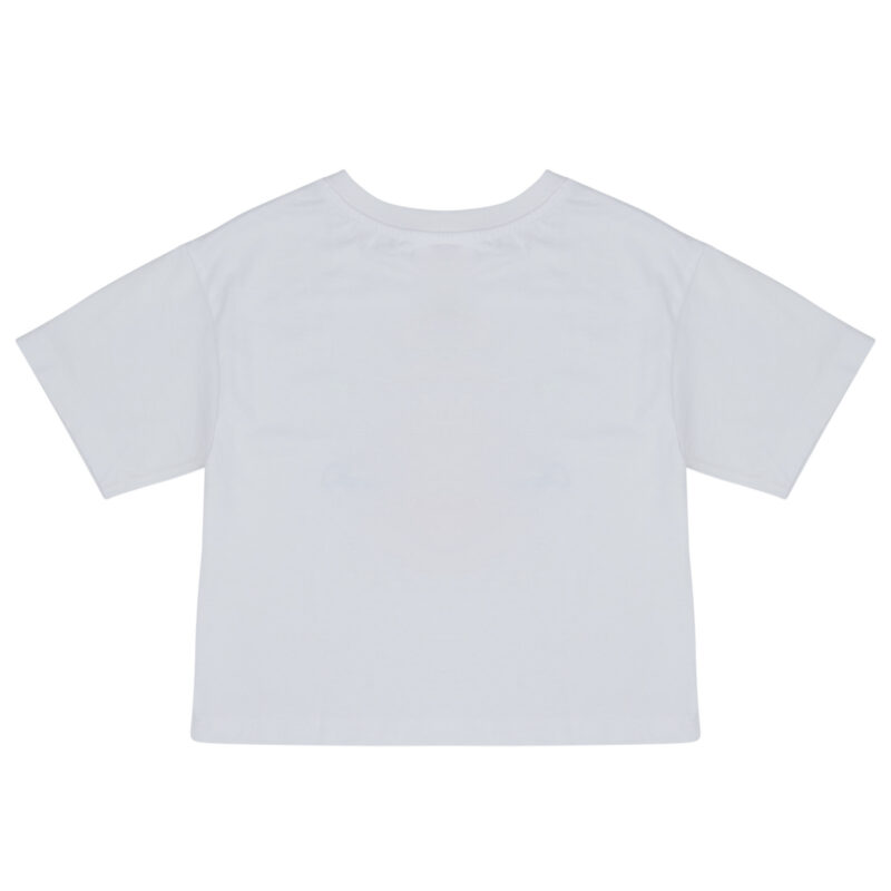 T-shirt ragazza Converse DISSECTED CTP BOXY TEE Bianco T-shirt maniche corte Bambina - 2